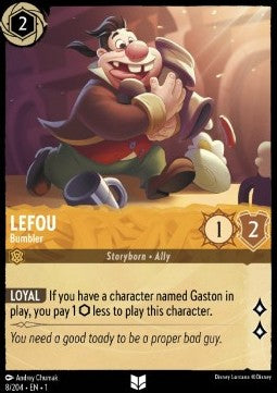 Lefou - Bumbler - The First Chapter (Uncommon) [1TFC-8] - JotaCards - Tu Tienda de TCG
