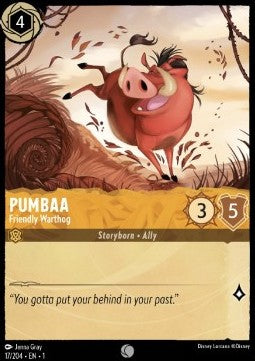 Pumbaa - Friendly Warthog - The First Chapter (Common) [1TFC-17] - JotaCards - Tu Tienda de TCG
