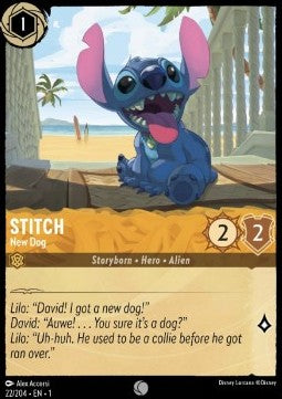 Stitch - New Dog - The First Chapter (Common) [1TFC-22] - JotaCards - Tu Tienda de TCG