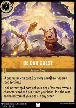Be Our Guest - The First Chapter (Uncommon) [1TFC-25] - JotaCards - Tu Tienda de TCG