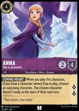 Anna - Heir to Arendelle - The First Chapter (Uncommon) [1TFC-35] - JotaCards - Tu Tienda de TCG
