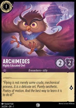 Archimedes - Highly Educated Owl - The First Chapter (Common) [1TFC-36] - JotaCards - Tu Tienda de TCG
