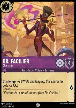 Dr. Facilier - Charlatan - The First Chapter (Common) [1TFC-38] - JotaCards - Tu Tienda de TCG