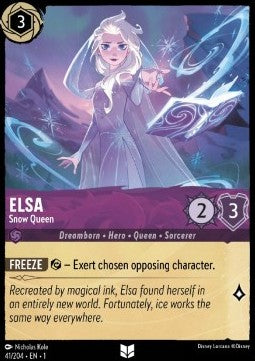 Elsa - Snow Queen - The First Chapter (Uncommon) [1TFC-41] - JotaCards - Tu Tienda de TCG