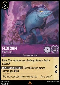 Flotsam - Ursula's Spy - The First Chapter (Rare) [1TFC-43] - JotaCards - Tu Tienda de TCG
