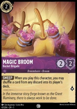 Magic Broom - Bucket Brigade - The First Chapter (Common) [1TFC-47] - JotaCards - Tu Tienda de TCG