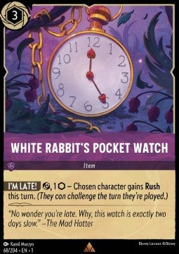 White Rabbit's Pocket Watch - The First Chapter (Rare) [1TFC-68] - JotaCards - Tu Tienda de TCG