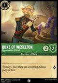 Duke of Weselton - Opportunistic Official - The First Chapter (Common) [1TFC-73] - JotaCards - Tu Tienda de TCG