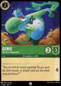 Genie - The Ever Impressive - The First Chapter (Common) [1TFC-77] - JotaCards - Tu Tienda de TCG