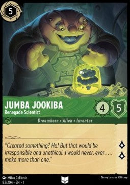 Jumba Jookiba - Renegade Scientist - The First Chapter (Uncommon) [1TFC-83] - JotaCards - Tu Tienda de TCG