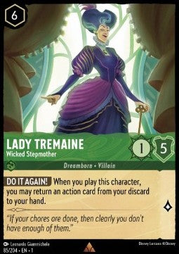 Lady Tremaine - Wicked Stepmother - The First Chapter (Rare) [1TFC-85] - JotaCards - Tu Tienda de TCG