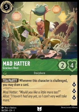 Mad Hatter - Gracious Host - The First Chapter (Uncommon) [1TFC-86] - JotaCards - Tu Tienda de TCG