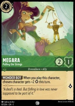 Megara - Pulling the Strings - The First Chapter (Common) [1TFC-87] - JotaCards - Tu Tienda de TCG