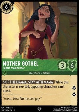 Mother Gothel - Selfish Manipulator - The First Chapter (Super Rare) [1TFC-90] - JotaCards - Tu Tienda de TCG