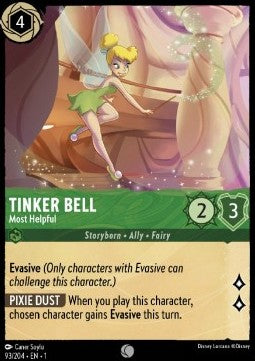 Tinker Bell - Most Helpful - The First Chapter (Common) [1TFC-93] - JotaCards - Tu Tienda de TCG