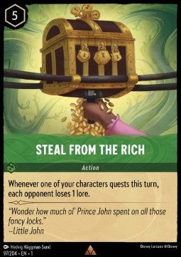 Steal From the Rich - The First Chapter (Rare) [1TFC-97] - JotaCards - Tu Tienda de TCG