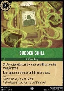 Sudden Chill - The First Chapter (Common) [1TFC-98] - JotaCards - Tu Tienda de TCG