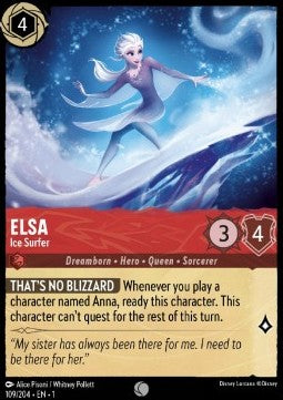 Elsa - Ice Surfer - The First Chapter (Common) [1TFC-109] - JotaCards - Tu Tienda de TCG