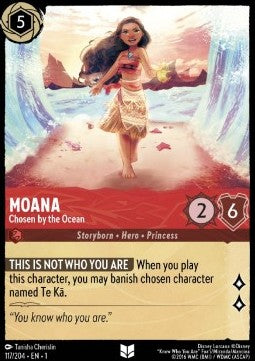 Moana - Chosen by the Ocean - The First Chapter (Uncommon) [1TFC-117] - JotaCards - Tu Tienda de TCG