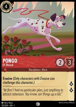 Pongo - Ol' Rascal - The First Chapter (Common) [1TFC-120] - JotaCards - Tu Tienda de TCG