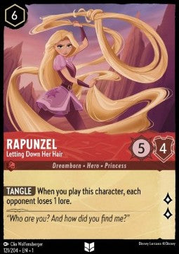 Rapunzel - Letting Down Her Hair - The First Chapter (Uncommon) [1TFC-121] - JotaCards - Tu Tienda de TCG