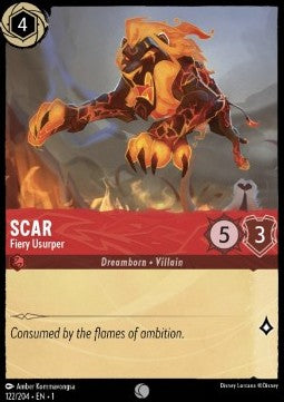 Scar - Fiery Usurper - The First Chapter (Common) [1TFC-122] - JotaCards - Tu Tienda de TCG