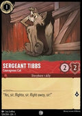 Sergeant Tibbs - Courageous Cat - The First Chapter (Common) [1TFC-124] - JotaCards - Tu Tienda de TCG