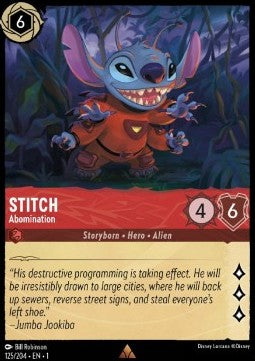 Stitch - Abomination - The First Chapter (Rare) [1TFC-125] - JotaCards - Tu Tienda de TCG