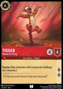 Tigger - Wonderful Thing - The First Chapter (Uncommon) [1TFC-127] - JotaCards - Tu Tienda de TCG