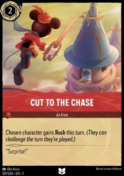 Cut to the Chase - The First Chapter (Uncommon) [1TFC-129] - JotaCards - Tu Tienda de TCG