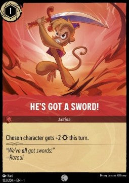 He's Got a Sword! - The First Chapter (Common) [1TFC-132] - JotaCards - Tu Tienda de TCG