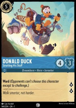 Donald Duck - Strutting His Stuff - The First Chapter (Common) [1TFC-144] - JotaCards - Tu Tienda de TCG