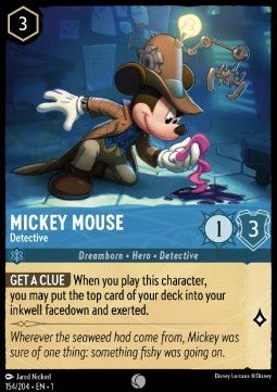 Mickey Mouse - Detective - The First Chapter (Common) [1TFC-154] - JotaCards - Tu Tienda de TCG