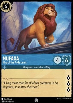 Mufasa - King of the Pride Lands - The First Chapter (Common) [1TFC-155] - JotaCards - Tu Tienda de TCG