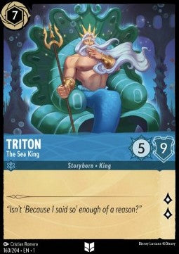 Triton - The Sea King - The First Chapter (Uncommon) [1TFC-160] - JotaCards - Tu Tienda de TCG