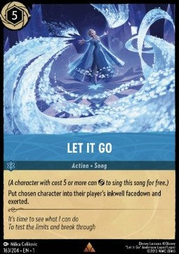 Let It Go - The First Chapter (Rare) [1TFC-163] - JotaCards - Tu Tienda de TCG