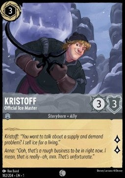 Kristoff - Official Ice Master - The First Chapter (Common) [1TFC-182] - JotaCards - Tu Tienda de TCG