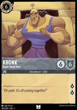 Kronk - Right-Hand Man - The First Chapter (Uncommon) [1TFC-183] - JotaCards - Tu Tienda de TCG