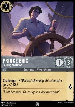 Prince Eric - Dashing and Brave - The First Chapter (Common) [1TFC-187] - JotaCards - Tu Tienda de TCG