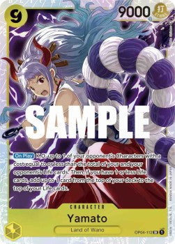 Yamato (OP04-112) (V.1) - Kingdoms of Intrigue (Super Rare) [OP04-112] - JotaCards - Tu Tienda de TCG