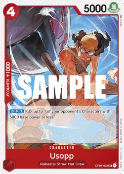 Usopp (OP04-003) - Kingdoms of Intrigue (Uncommon) [OP04-003] - JotaCards - Tu Tienda de TCG