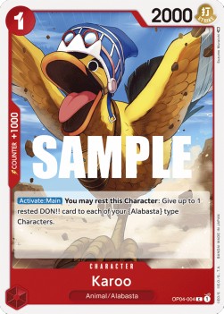 Karoo (OP04-004) - Kingdoms of Intrigue (Common) [OP04-004] - JotaCards - Tu Tienda de TCG