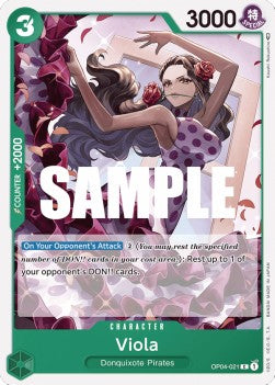 Viola (OP04-021) - Kingdoms of Intrigue (Common) [OP04-021] - JotaCards - Tu Tienda de TCG