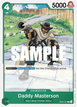 Daddy Masterson (OP04-027) - Kingdoms of Intrigue (Common) [OP04-027] - JotaCards - Tu Tienda de TCG