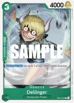 Dellinger (OP04-029) - Kingdoms of Intrigue (Common) [OP04-029] - JotaCards - Tu Tienda de TCG