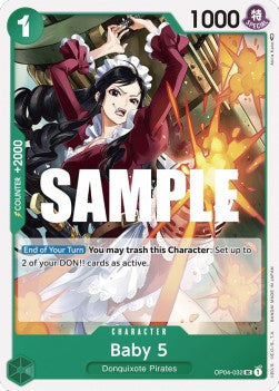 Baby 5 (OP04-032) - Kingdoms of Intrigue (Uncommon) [OP04-032] - JotaCards - Tu Tienda de TCG