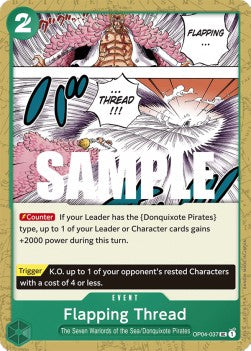 Flapping Thread (OP04-037) - Kingdoms of Intrigue (Uncommon) [OP04-037] - JotaCards - Tu Tienda de TCG