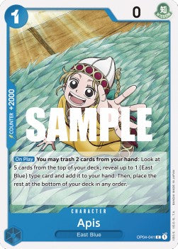 Apis (OP04-041) - Kingdoms of Intrigue (Common) [OP04-041] - JotaCards - Tu Tienda de TCG