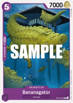 Bananagator (OP04-062) - Kingdoms of Intrigue (Common) [OP04-062] - JotaCards - Tu Tienda de TCG
