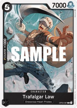 Trafalgar Law (OP04-087) - Kingdoms of Intrigue (Common) [OP04-087] - JotaCards - Tu Tienda de TCG